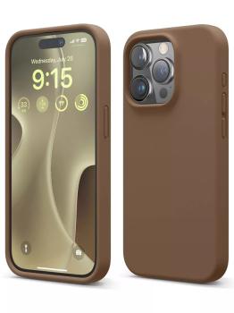 Elago для iPhone 15 Pro Max чехол Soft silicone (Liquid) Ice Red