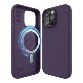 Elago для iPhone 15 Pro Max чехол Soft silicone (Liquid) Stone (MagSafe)