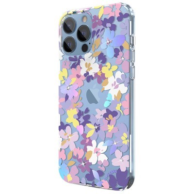 Kingxbar для iPhone 13 Pro чехол Ombre series Blue/Purple