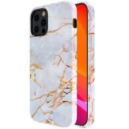 Kingxbar для iPhone 13 Pro Max чехол Shell series White