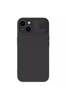 Nillkin для iPhone 14 Pro чехол CamShield Silky Magnetic Silicone Elegant Black