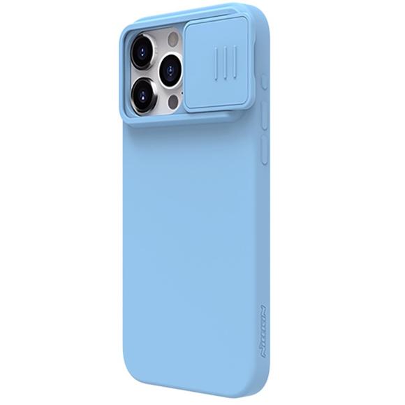 Nillkin для iPhone 14 Pro чехол CamShield Silky Magnetic Silicone Star Gray