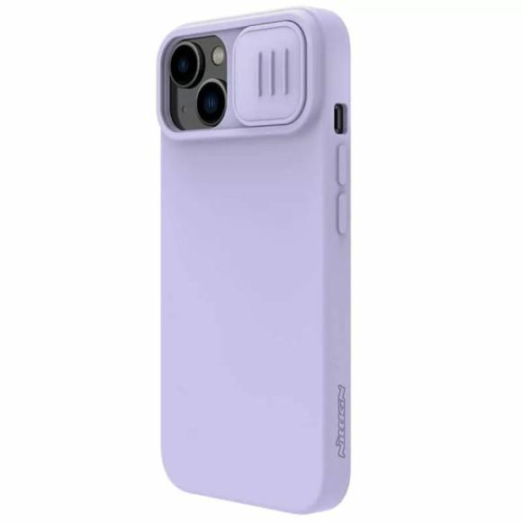 Nillkin для iPhone 14 Pro чехол CamShield Silky Magnetic Silicone Star Gray