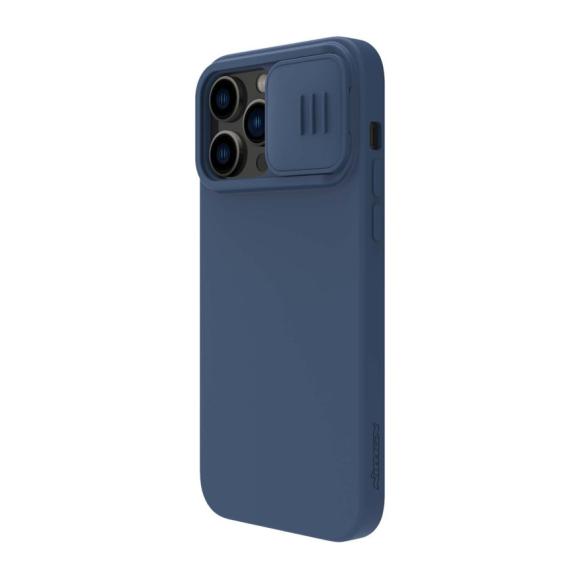 Nillkin для iPhone 14 Pro Max чехол CamShield Silky Magnetic Silicone Elegant Black