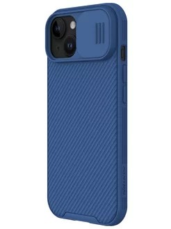Nillkin для iPhone 15 чехол CamShield Pro Blue