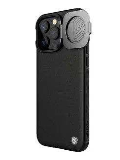 Nillkin для iPhone 15 Pro чехол CamShield ProP PU Leather Black