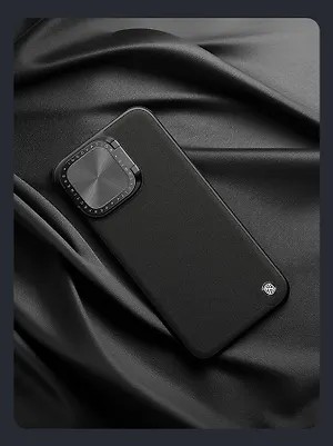 Nillkin для iPhone 15 Pro чехол CamShield ProP PU Leather Black