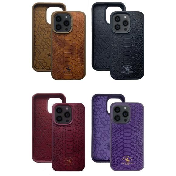 Чехол Santa Barbara Polo Knight для iPhone 15 Pro (Brown)