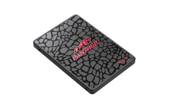 SSD 2.5" 512GB SATA3 Apacer AS350 Panther (AP512GAS350-1) (560/540, IOPS 87/80K, MTBF 1.5M, 3D TLC, 32MB, 320TBW, RTL)