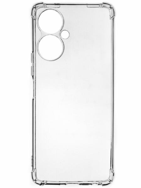 Клип-кейс PERO силикон для Infinix HOT 12i прозрачный усиленный