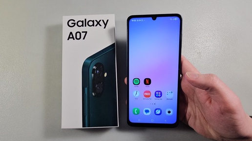 Samsung Galaxy A07 4/64Gb Black