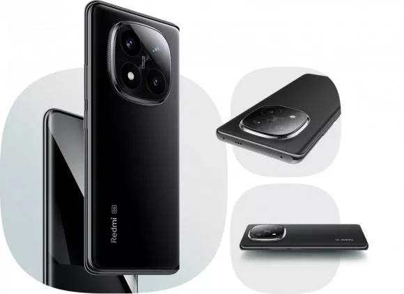 Смартфон Xiaomi Redmi Note 14 Pro+ 5G 8/256Gb Midnight Black